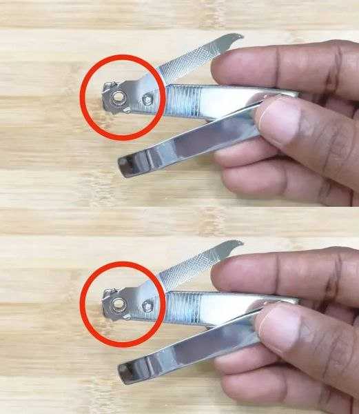 Nail clippers, the secret option that makes your life easier: almost no one notices them.