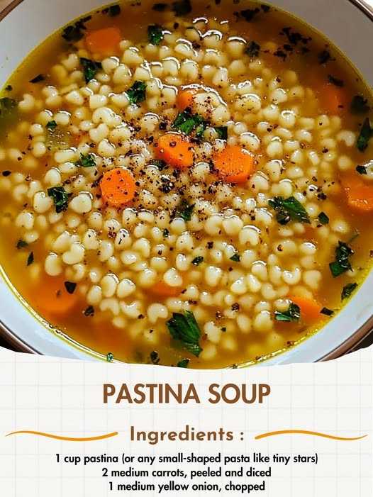 Pastina Soup