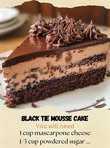 Black Tie Mousse Cake