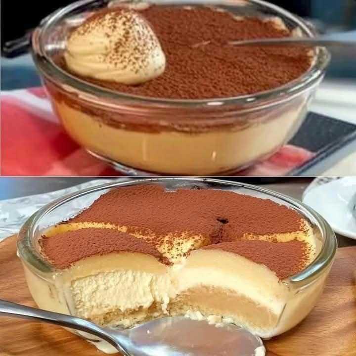 Tiramisu pudding cups
