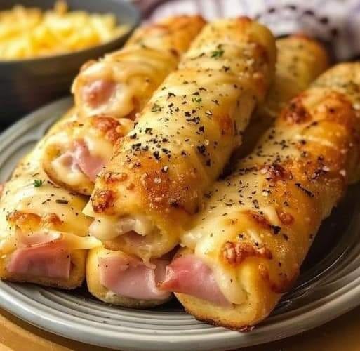 Ham and Cheese Sticks