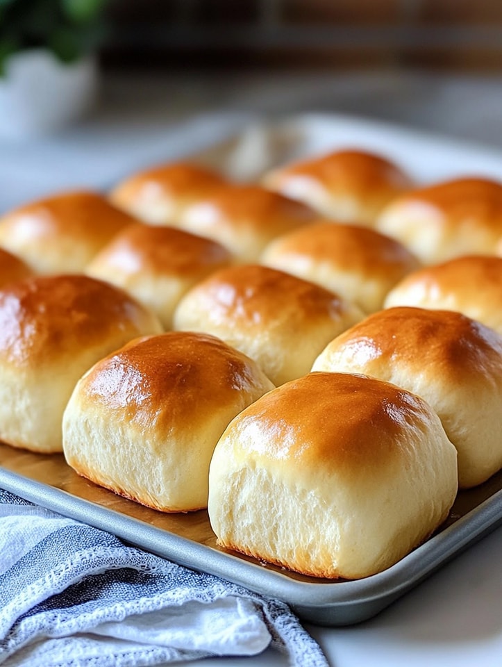 Perfectly Soft & Buttery Dinner Rolls