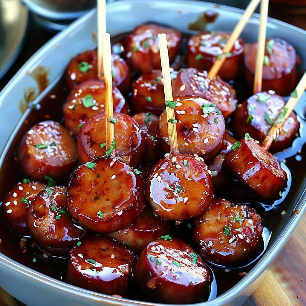 CROCKPOT KIELBASA BITES