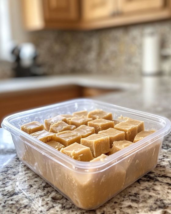 ‘Lazy Day Fudge’ is what I call it—5 ingredients, 5-star reviews from everyone who tastes it!