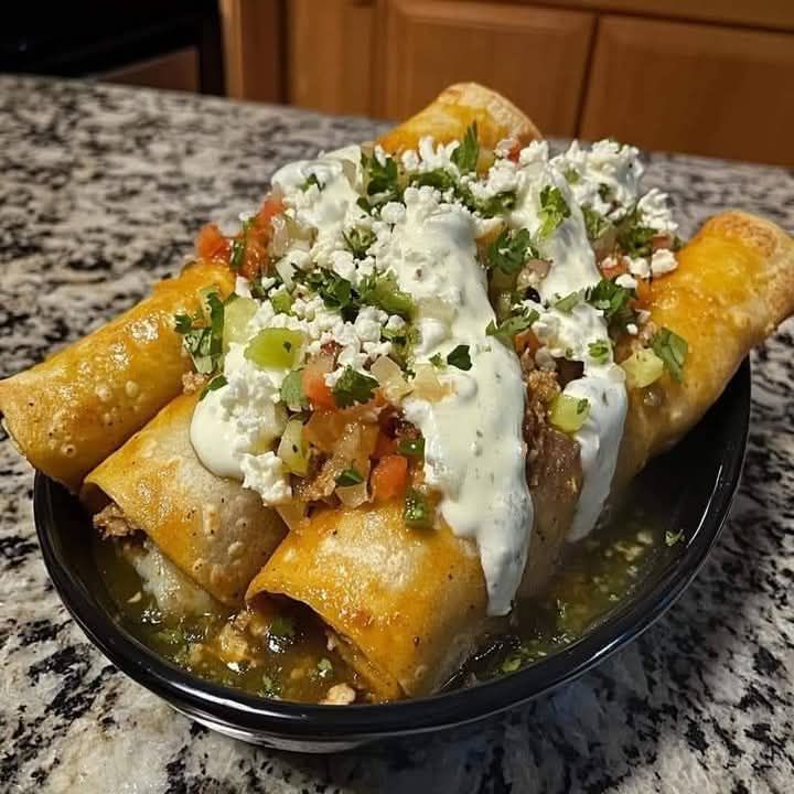 Flautas Ahogadas | Mexican Drowned Tacos