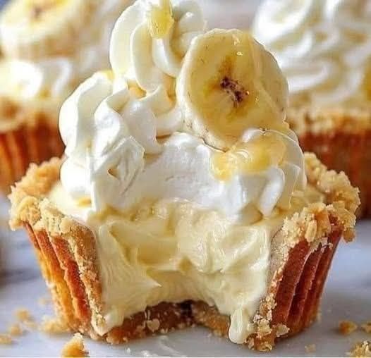 Mini Banana Cream Pies