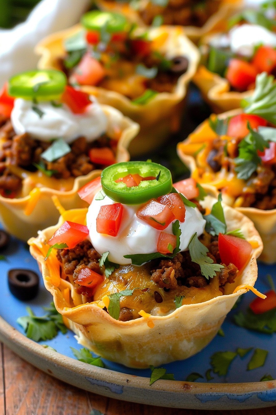 “Taco Cupcakes
