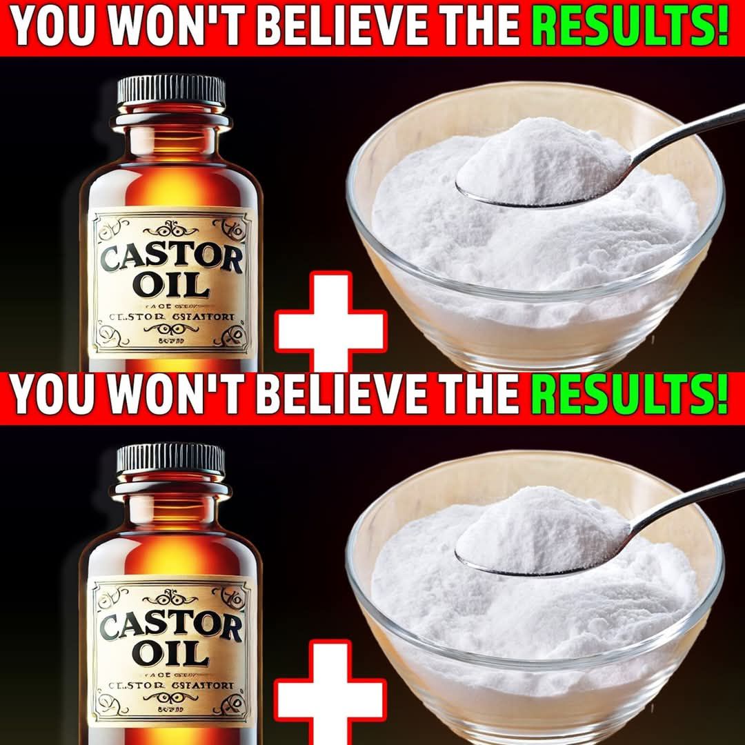 SENIORS: Mix Castor Oil with Baking Soda – Doctors Are Speechless!
