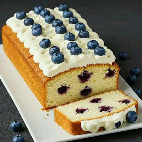 Gâteau aux bleuets