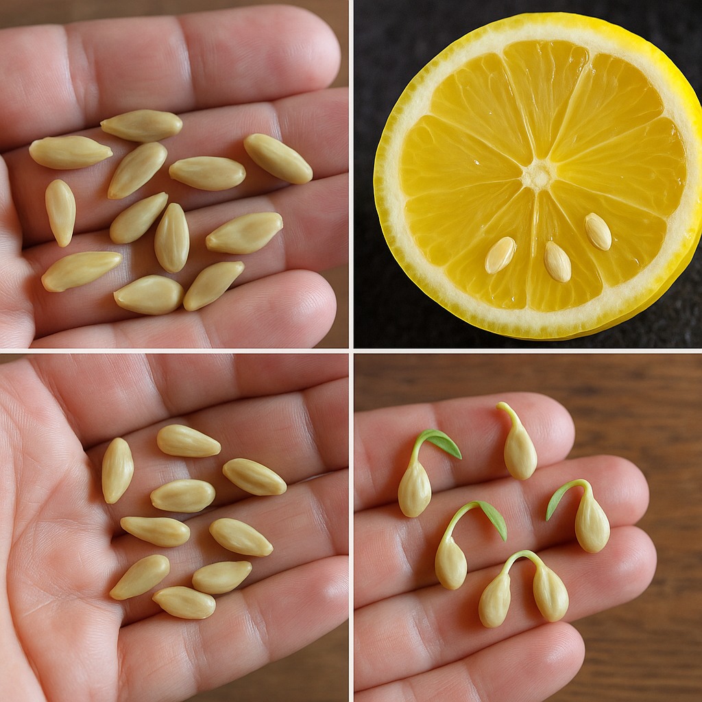 When squeezing lemons, don’t make the mistake of throwing away the seeds: they are worth their weight in gold used this way