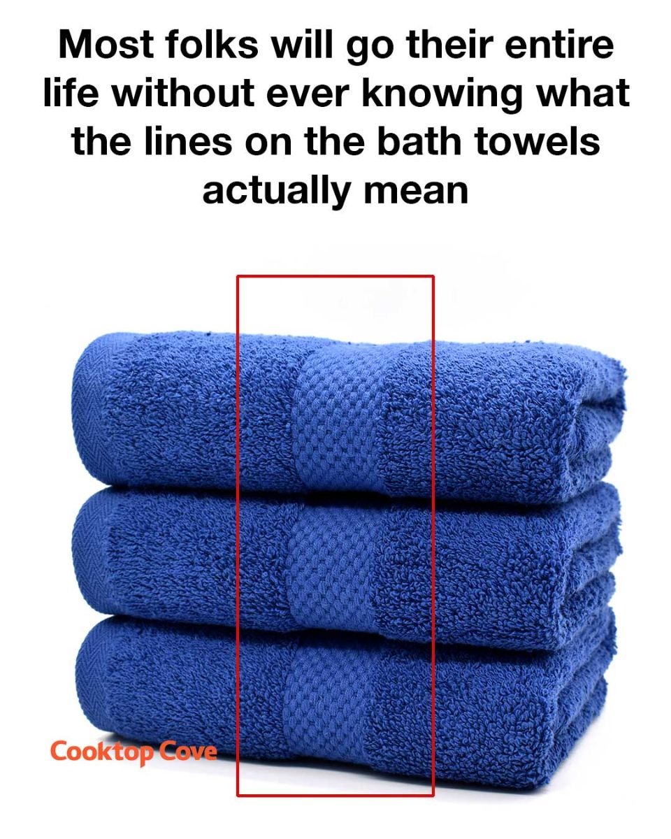 The Hidden Purpose of Lines on Bath Towels