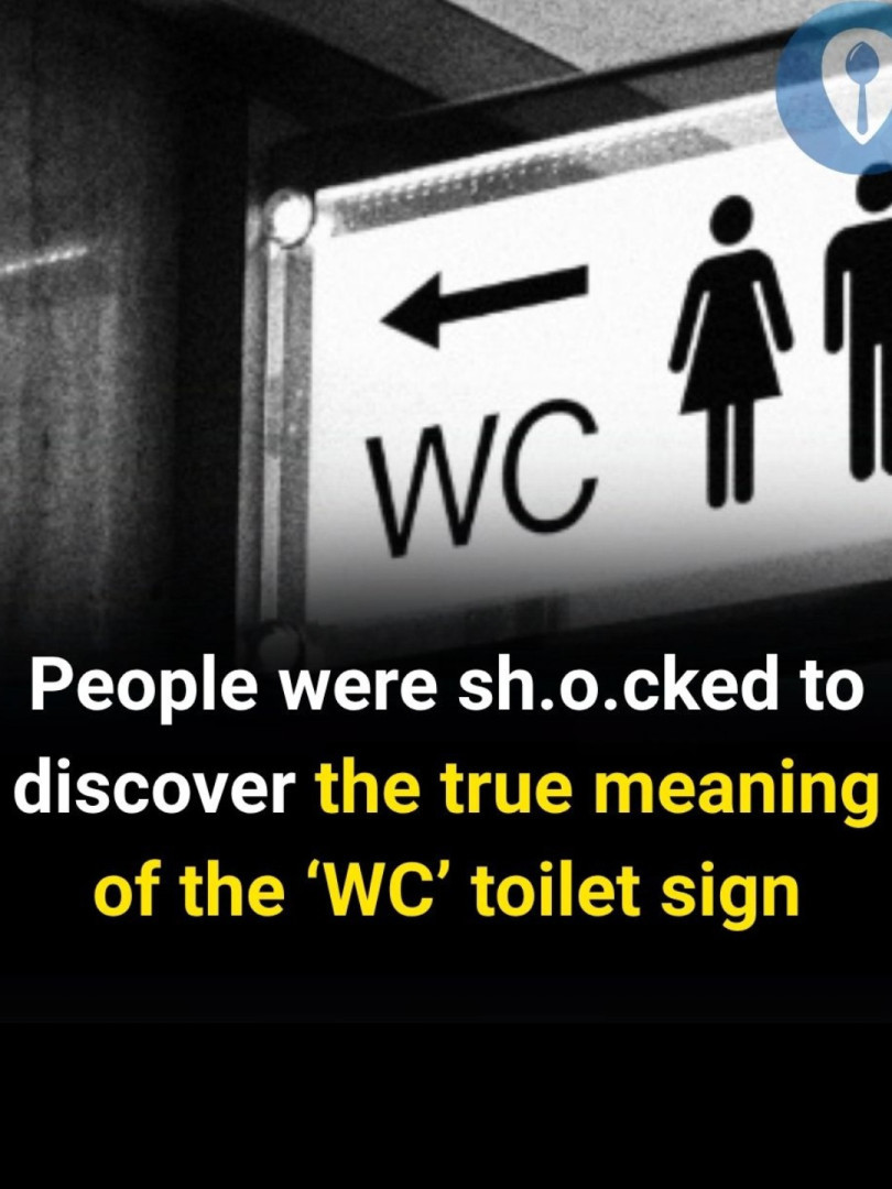 People were st.u.nned when they found out what ‘WC’ really stands for