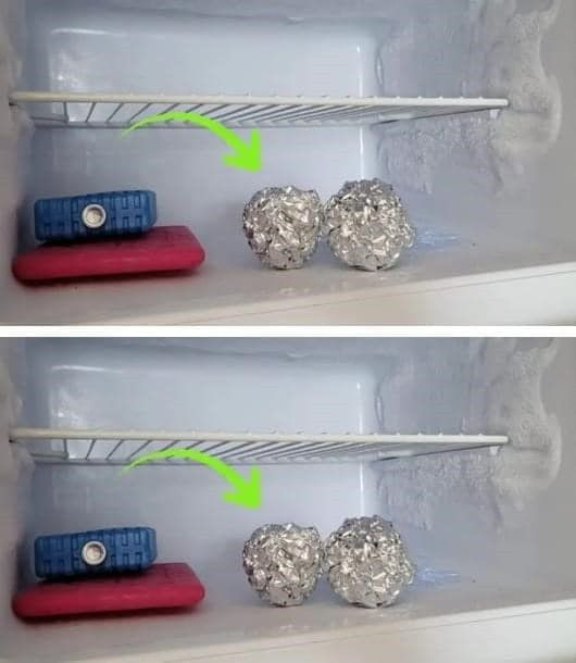 Aluminum foil in the freezer, why you should do it