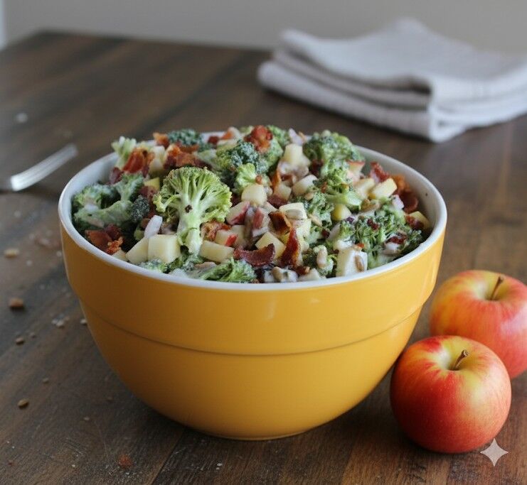 Honeycrisp Apple Broccoli Salad