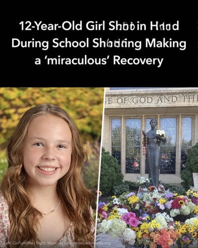 12-Year-Old Girl Survives Gunshot to the Head, Stuns Doctors with Her Recovery