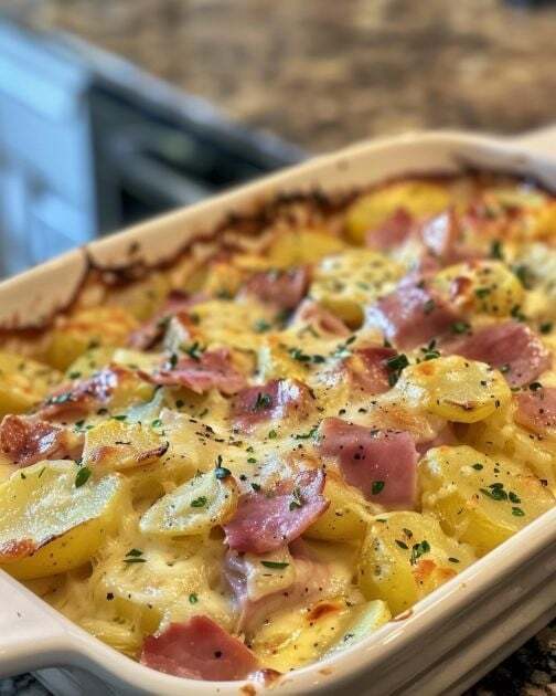 Ham And Scalloped Potatoes