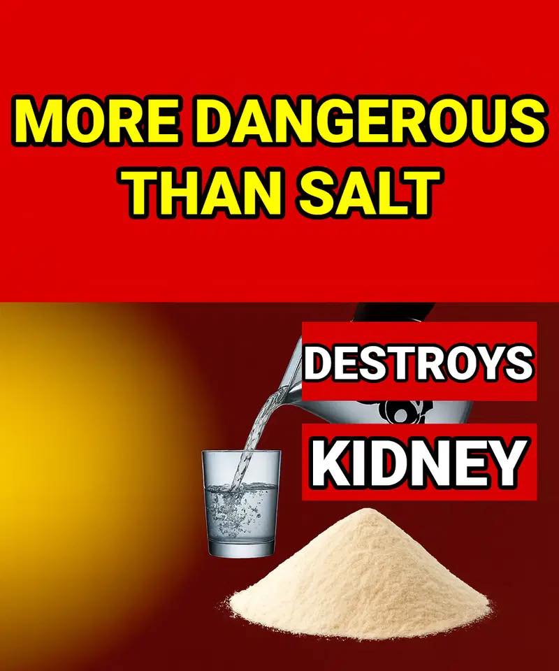 The #1 White Poison That Destroys Your Kidneys (And It’s Not Salt)
