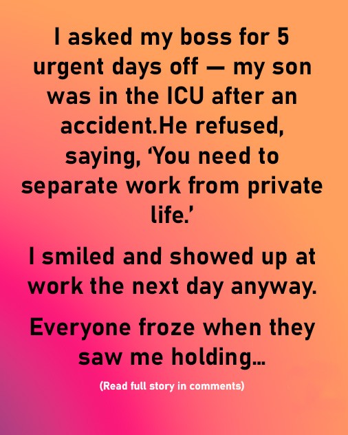 The Day I Rolled My Son’s Hospital Bed Into the Office—and Changed Everything