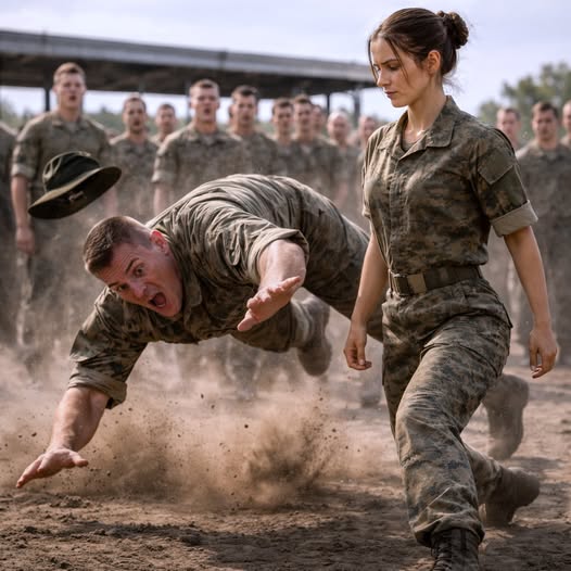 He Thought She Was Just Another Recruit to Break, Until Four Colonels Arrived to Salute Her!