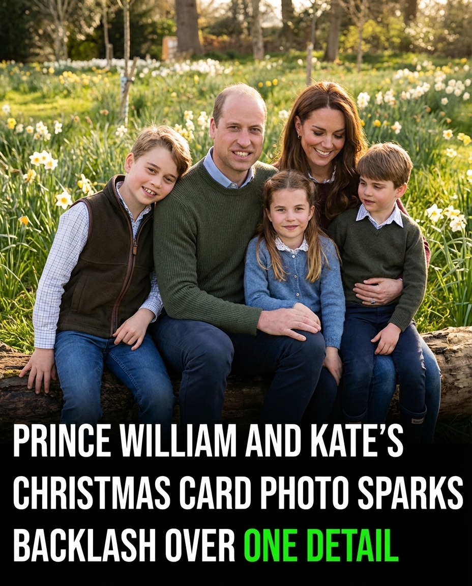 Prince William and Kates Christmas Card Draws Attention for an Unexpected Detail!