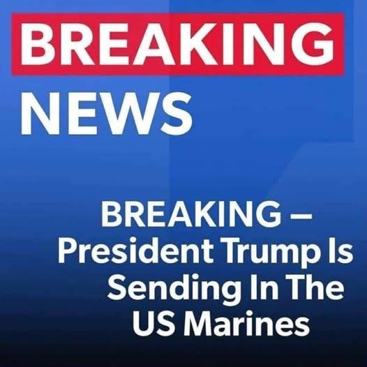 Trump Deploys US Marines to, Taking a Major Military Action That Sparks Immediate Attention From Political Leaders!