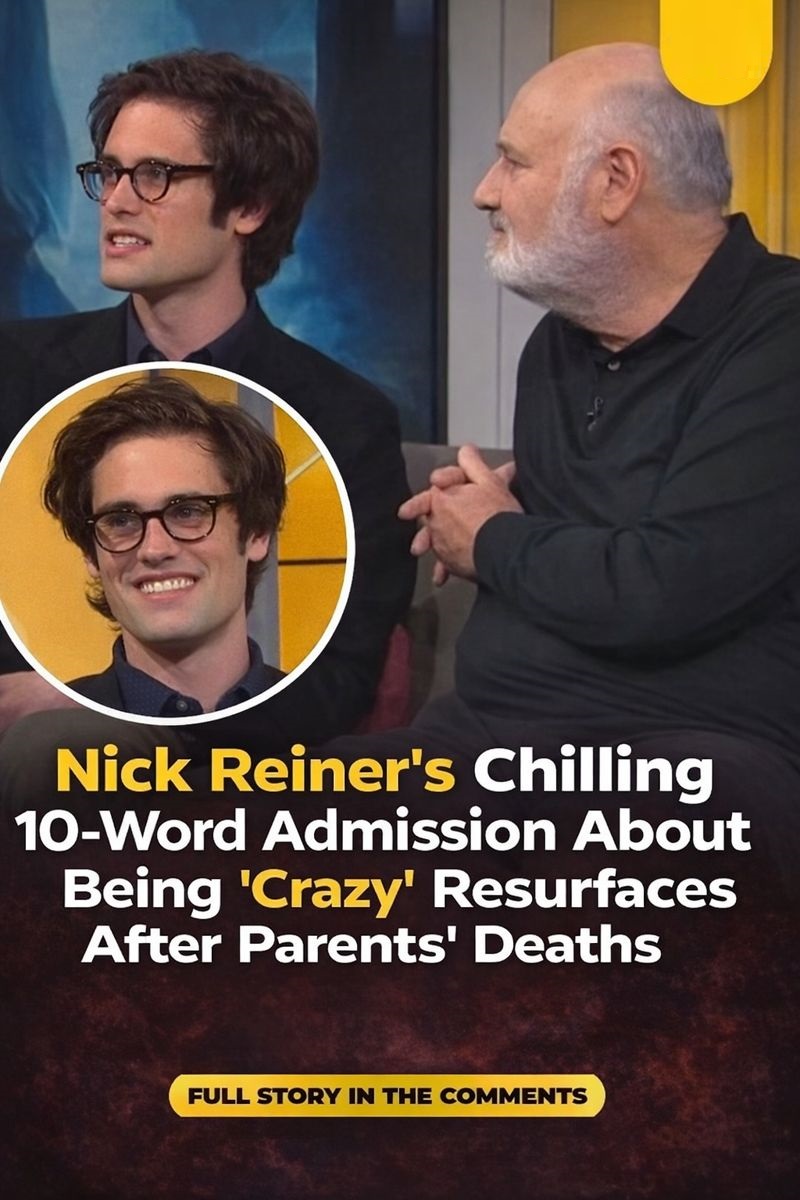 Nick Reiners chilling 10-word admission about being! See more