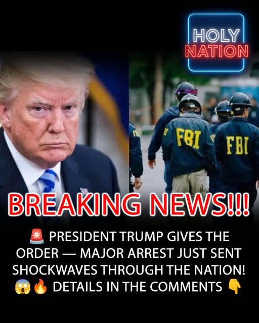 President Trumps FBI Announces Major Arrest!