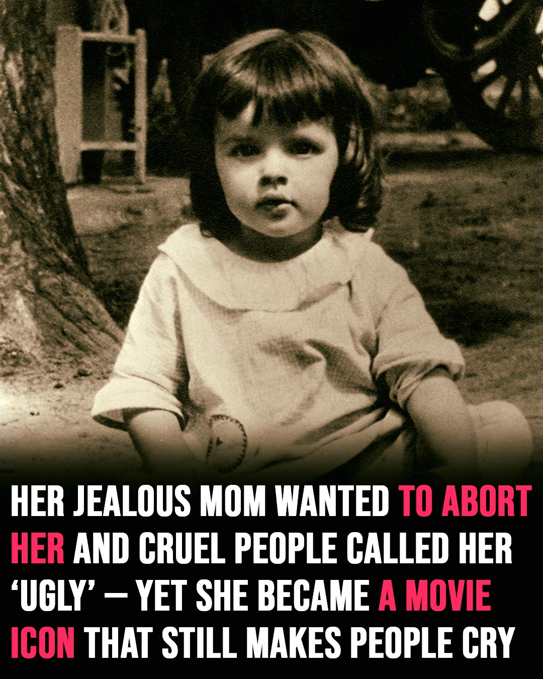 SOTD – Behind the glitter! The dark childhood of a Hollywood icon