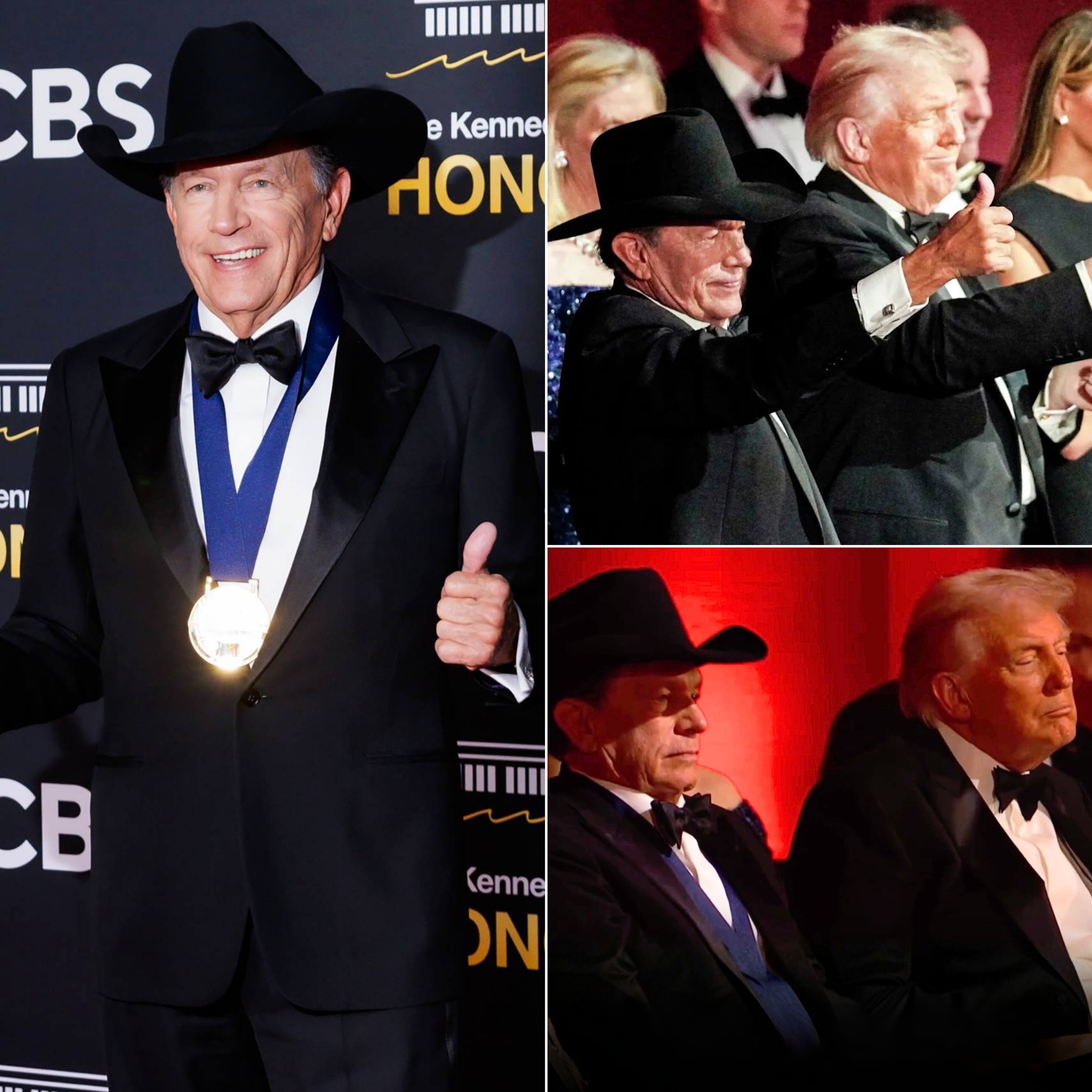 George Strait Sitting Beside President Trump at the Kennedy Center Created a Quiet Moment That No One Expected