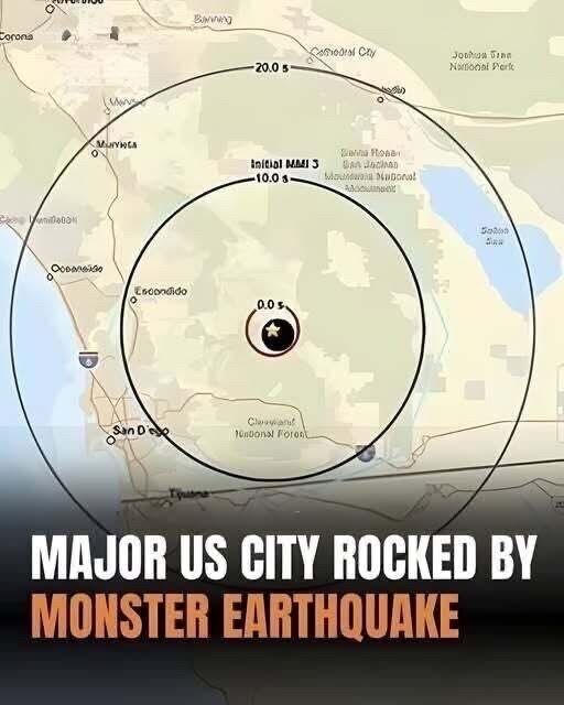 Powerful earthquake strikes San Diego, Locals recount scenes of utter chaos