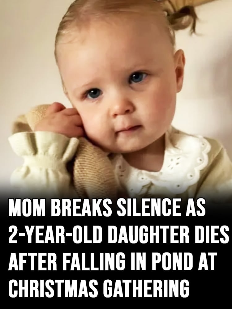 Girl, 2, dies after falling in pond during family Christmas gathering!