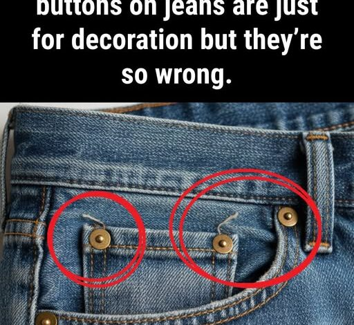 Why Do Jeans Have Those Small Metal Rivets?