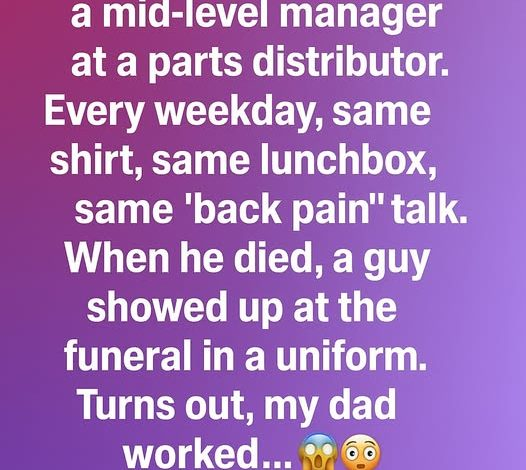 “The Secret My Dad Kept—and the Day It Changed Everything”