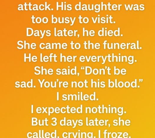 How My Stepdad’s Last Words Changed Everything