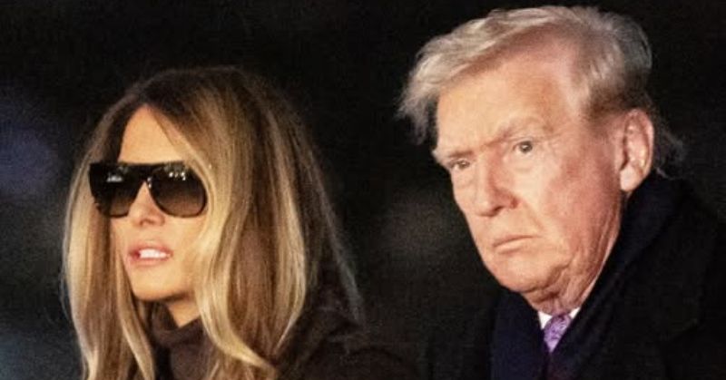 People are all pointing out the same thing with Melania Trump during DC return after Thanksgiving