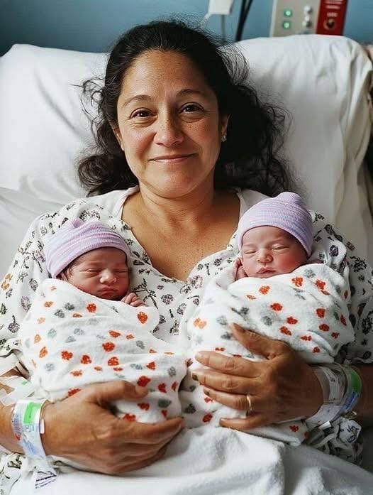 A 58-year-old woman gives birth to twins, and it turned out they had the sa! See now – Story Of The Day!