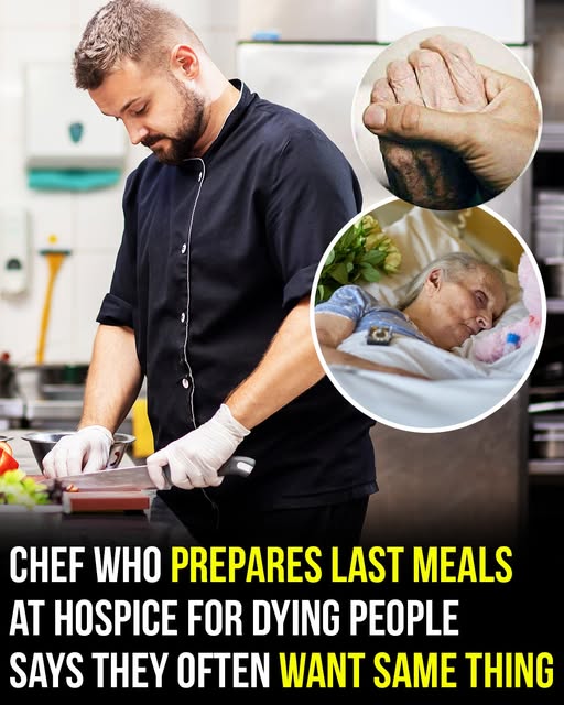A hospice chef shares insights into the one comfort food that patients most frequently request before passing! – Story Of The Day!