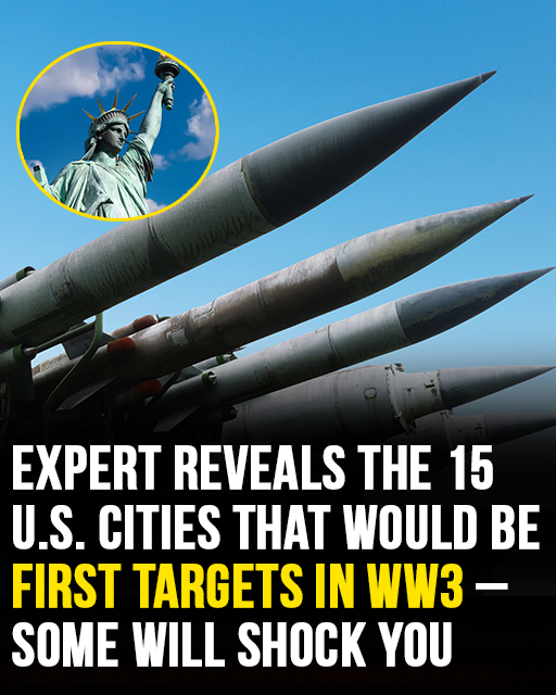 Expert reveals the 15 US cities that would be first targets in WW3 – some might surprise you! – Story Of The Day!