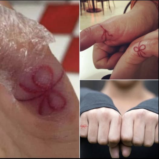 Red string tattoo on hand! Here is what it means! – Story Of The Day!