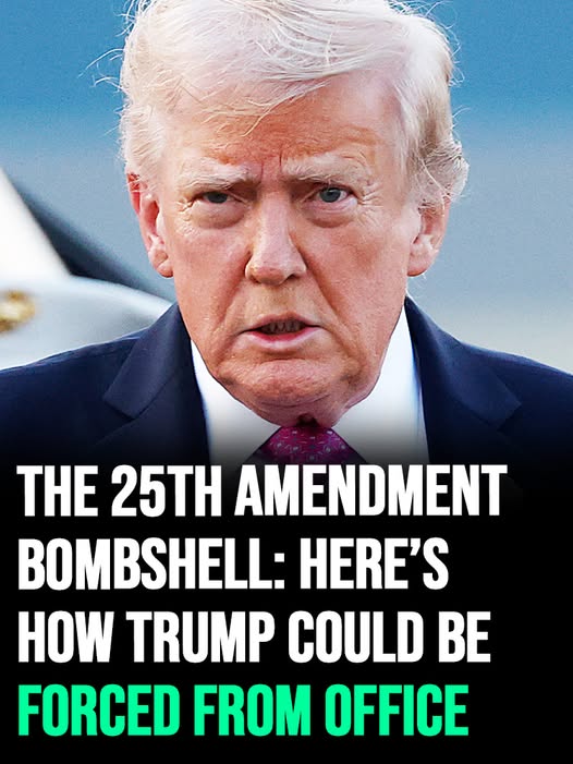 The 25th Amendment bombshell! Here is how Trump could be forced from office – Story Of The Day!