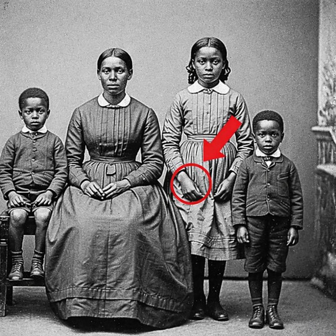 It was just a simple family photograph dating from 1872, until a detail on a womans hand caught the eye! – Story Of The Day!
