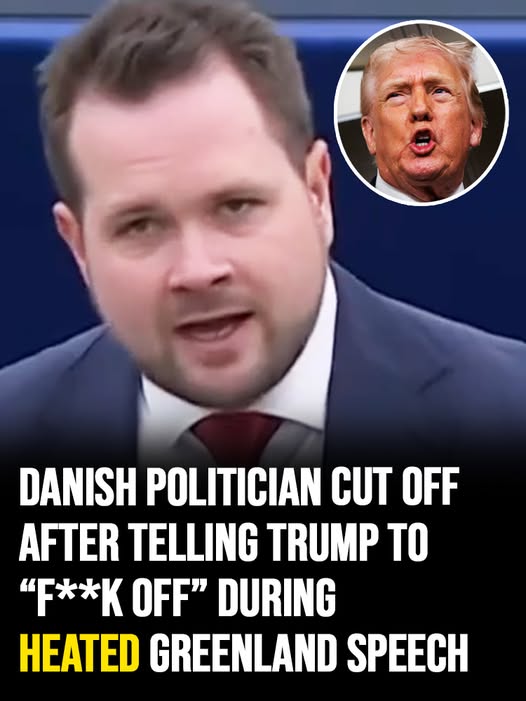 Danish politician cut off after telling Trump to fk off during heated Greenland speech! – Story Of The Day!