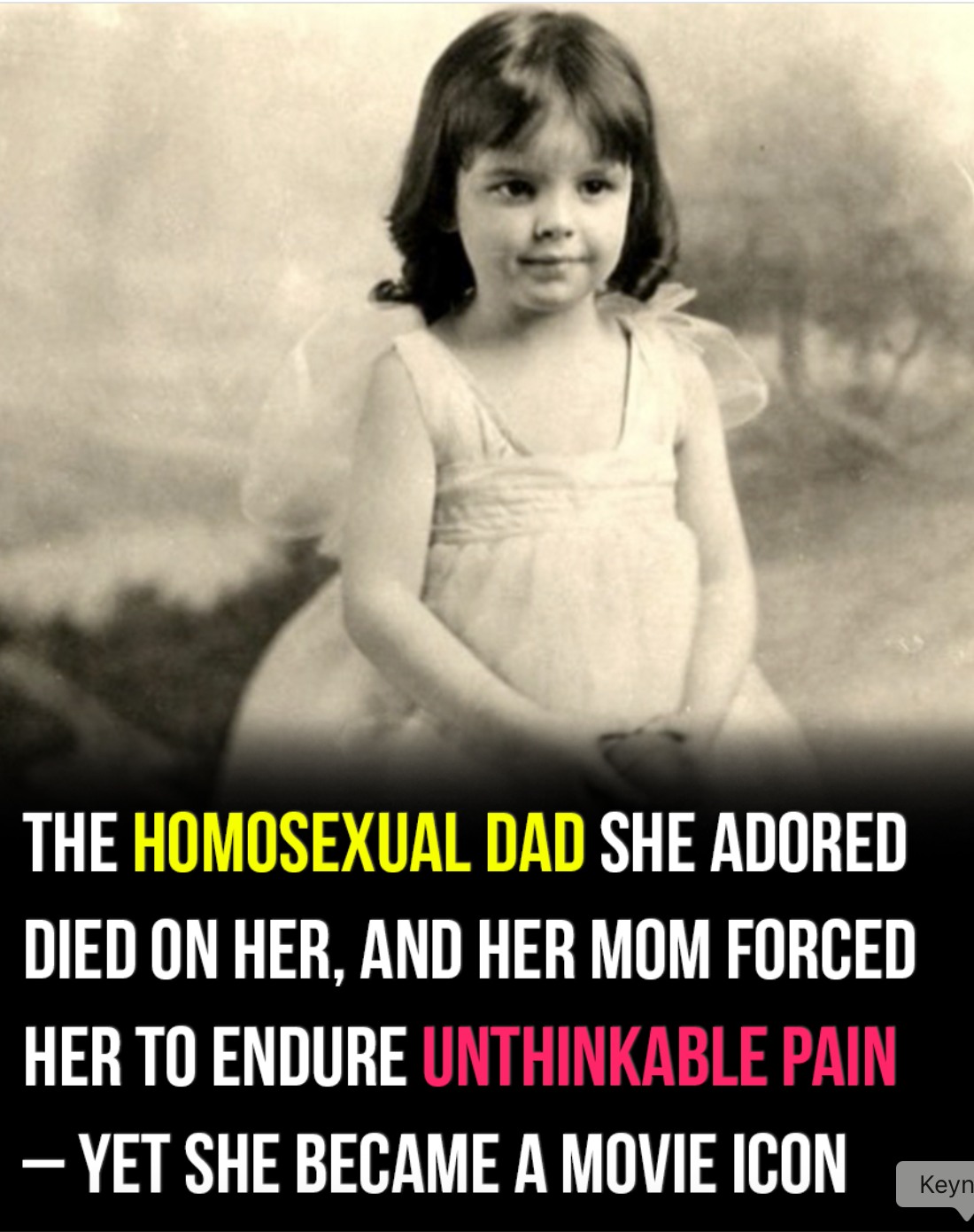 Behind the glitter – The dark childhood of a Hollywood icon! – Story Of The Day!