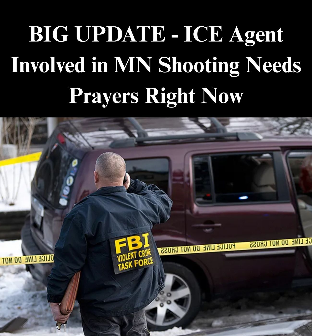 ICE Agent Involved In Minneapolis Shooting Getting Death Threats! – Story Of The Day!