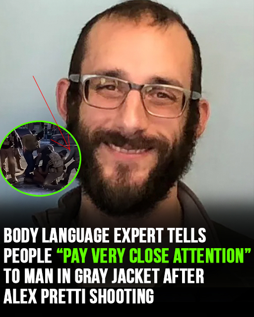 Body language expert tells people pay very close attention to man in gray jacket after Alex Pretti shooting! – Story Of The Day!