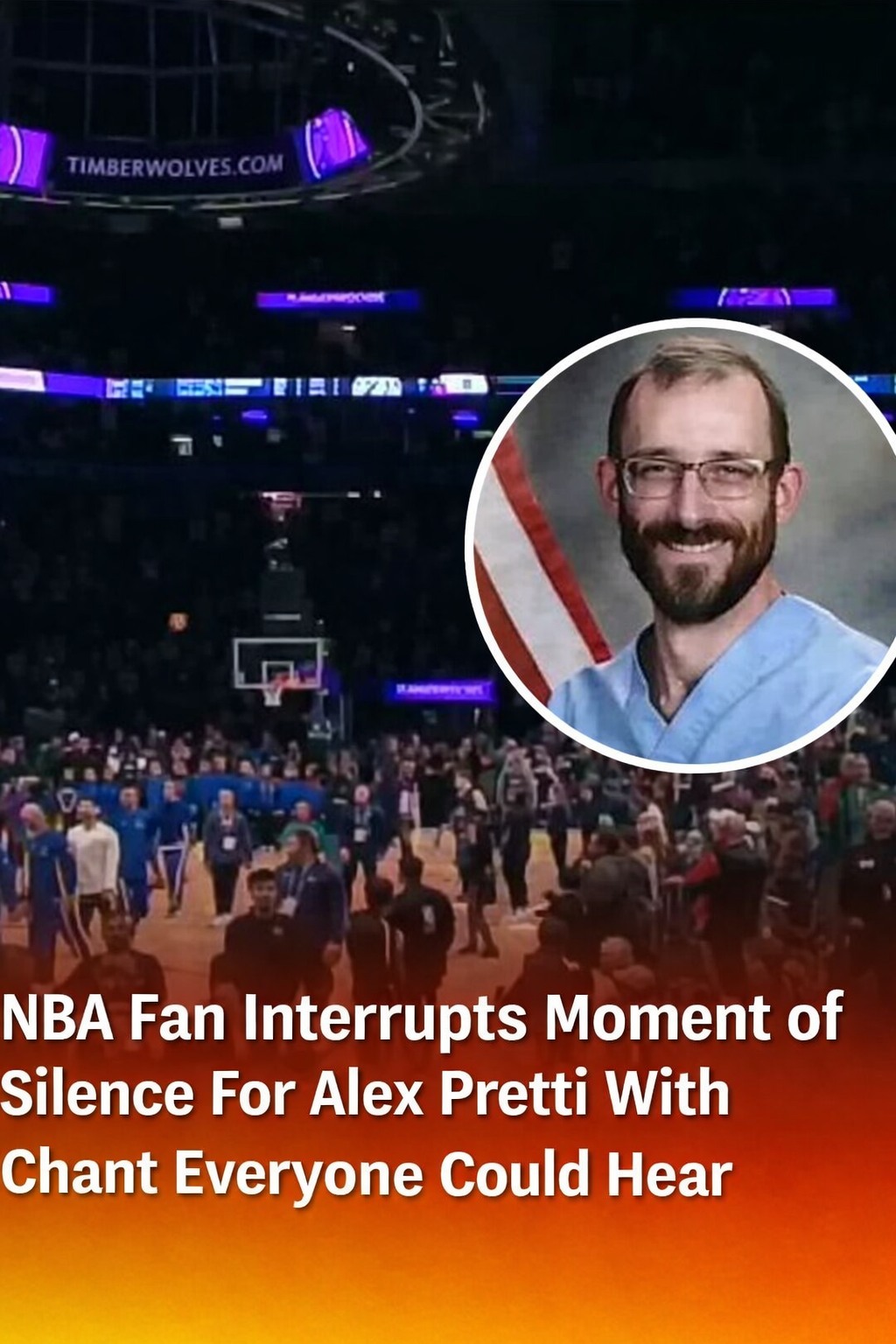NBA Moment of Silence for Alex Pretti Interrupted by Anti-ICE Chants From Crowd! – Story Of The Day!