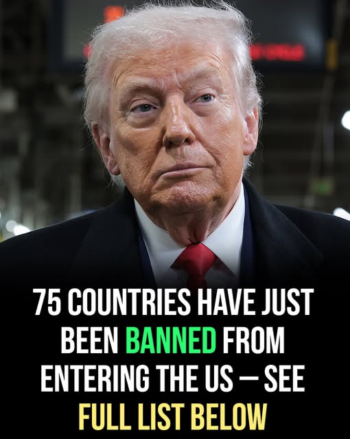List of all 75 countries that have just been banned from entering US! – Story Of The Day!